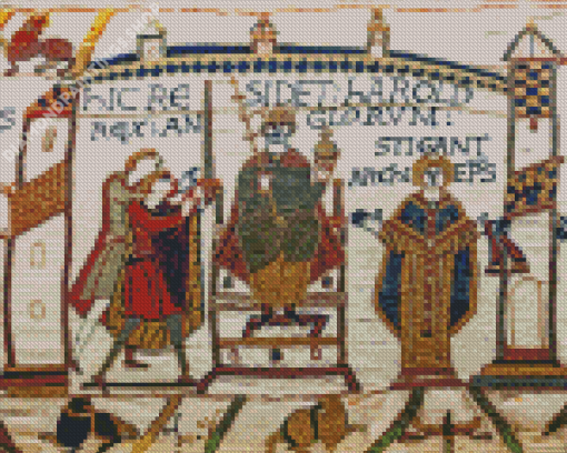 Aesthetic Bayeux Tapestry Diamond Paintings