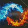 Aesthetic Fire And Ice Diamond Paintings