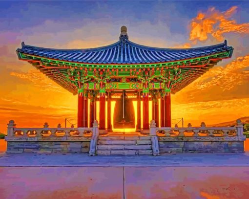 Aesthetic Korean Friendship Bell Diamond Paintings