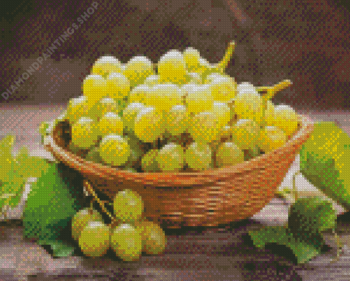 Aesthetic Grapes Fruit Diamond Paintings