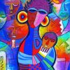 African Abstract Diamond Paintings