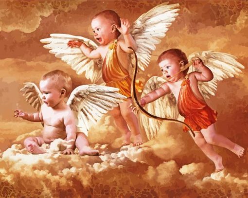 Angel Babies Diamond Paintings