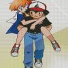 Ash And Misty Pokemon Diamond Paintings