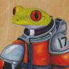 Space Astronaut Frog Diamond Paintings