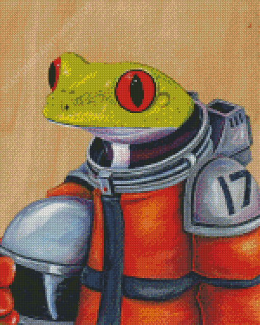 Space Astronaut Frog Diamond Paintings