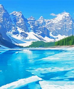 Banff In Winter Diamond Paintings