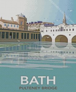 Bath City Poster Diamond Paintings