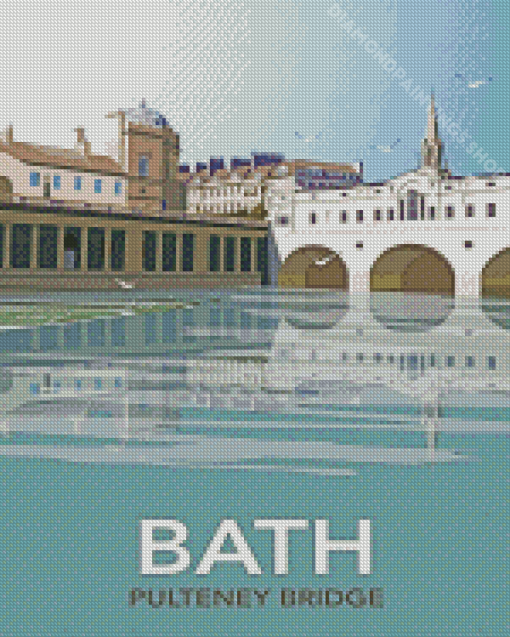 Bath City Poster Diamond Paintings