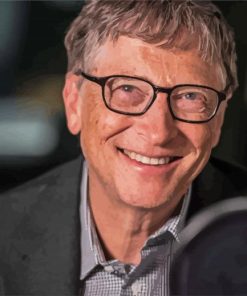 Bill Gates American Business Magnate Diamond Paintings