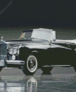 Black Vintage Rolls Royce Diamond Paintings