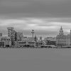 Black And White Liverpool Skyline Diamond Paintings