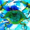 Blue Green Crab Diamond Paintings