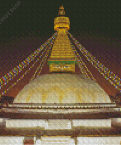 Boudhanath Stupa Diamond Paintings