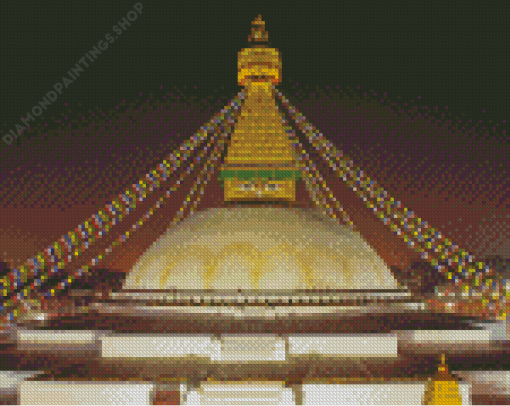 Boudhanath Stupa Diamond Paintings