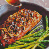 Bourbon Brown Sugar Salmon Diamond Paintings