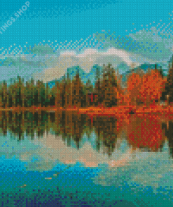 Canmore In Fall Diamond Paintings