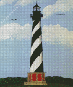 Cape Hatteras Lighthouse Diamond Paintings