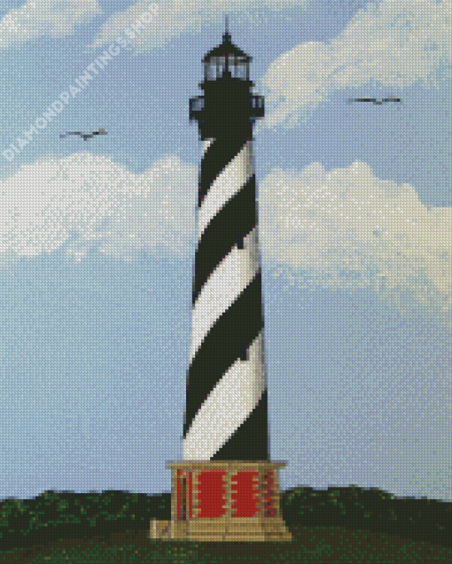 Cape Hatteras Lighthouse Diamond Paintings