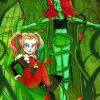 Cartoon Harley Quinn And Poison Ivy Diamond Paintings