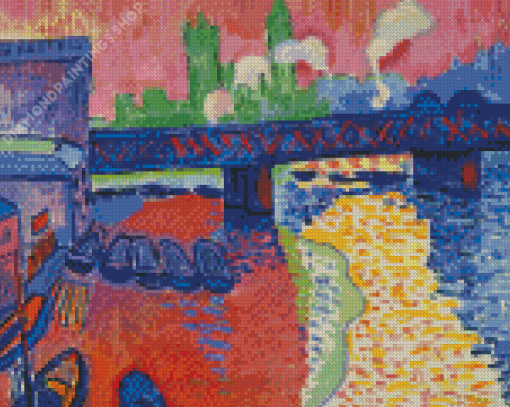 Charing Cross Bridge by André Derain Diamond Paintings