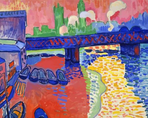 Charing Cross Bridge by André Derain Diamond Paintings