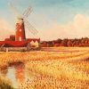 Cley Windmill Art Diamond Paintings