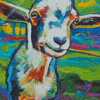 Colorful Goat Art Diamond Paintings