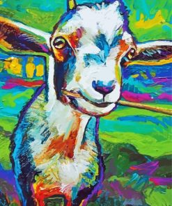 Colorful Goat Art Diamond Paintings