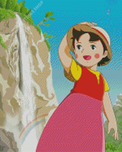 Adorable Heidi Character Diamond Paintings