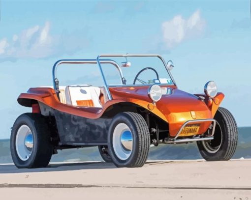 Dune Buggy Car Diamond Paintings