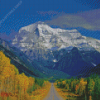 Fall In Mount Robson Canada Diamond Paintings