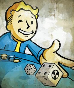 Fallout Vault Boy Diamond Paintings