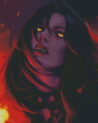 Female Vampire Art - 5D Diamond Paintings - DiamondPaintings.SHOP