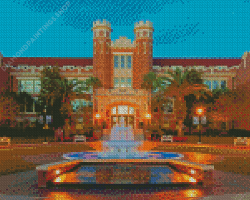 Florida State University Building Diamond Paintings