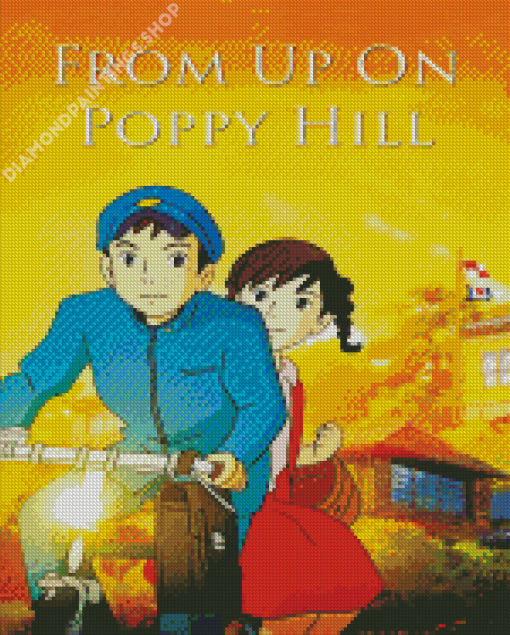 From Up On Poppy Hill Poster Diamond Paintings
