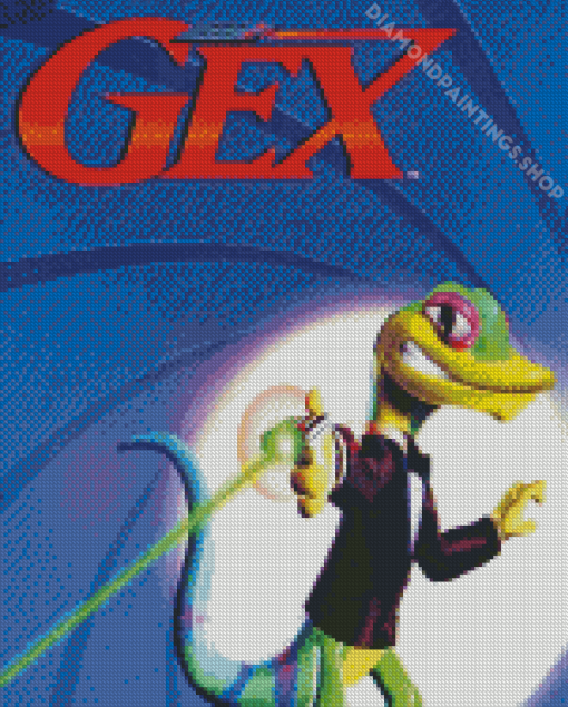 Gex Video Game Diamond Paintings