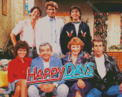 Happy Days Sitcom Diamond Paintings