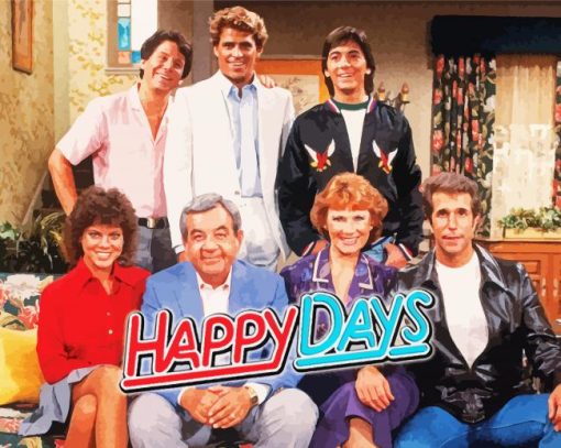 Happy Days Sitcom Diamond Paintings