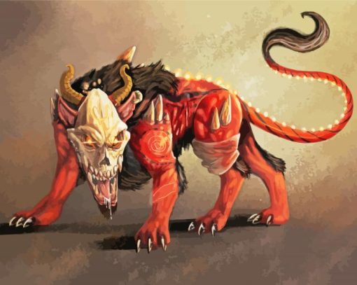 Hellhound Diamond Paintings