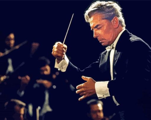 Herbert Von Karajan Diamond Paintings