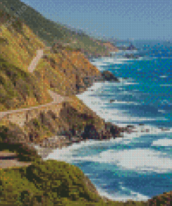 Highway 1 California Diamond Paintings