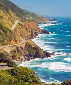 Highway 1 California Diamond Paintings