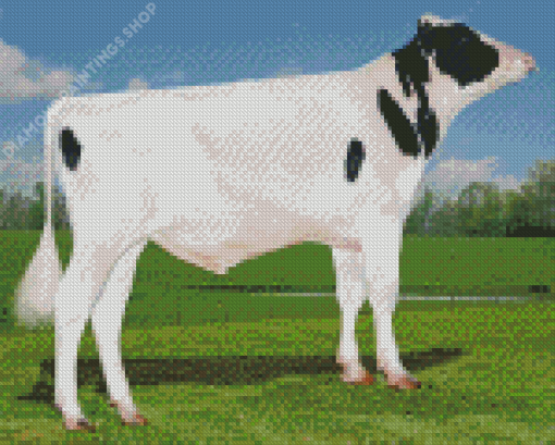 Holstein Friesian Cattle Animal Diamond Paintings