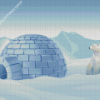 Igloos And Polar Bears Diamond Paintings