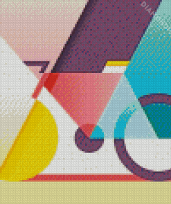 Illustration Abstract Bike Diamond Paintings