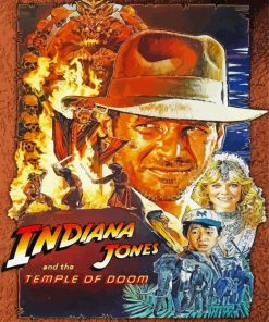 Indiana Jones And The Temple Of Doom Diamond Paintings
