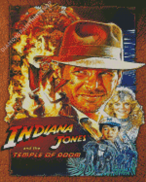 Indiana Jones And The Temple Of Doom Diamond Paintings