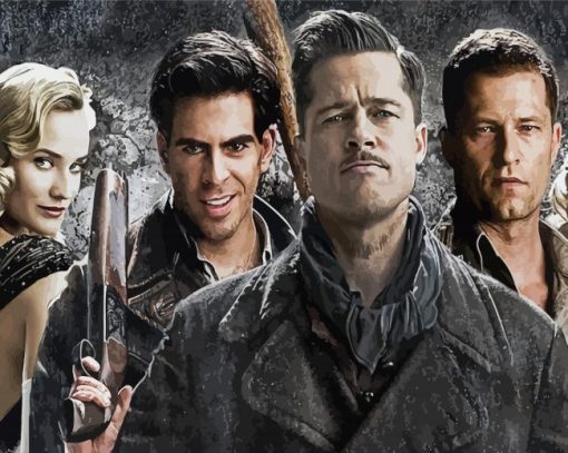 Inglourious Basterds Characters Diamond Paintings