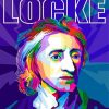 John Locke Pop Art Poster Diamond Paintings