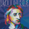 John Locke Pop Art Poster Diamond Paintings